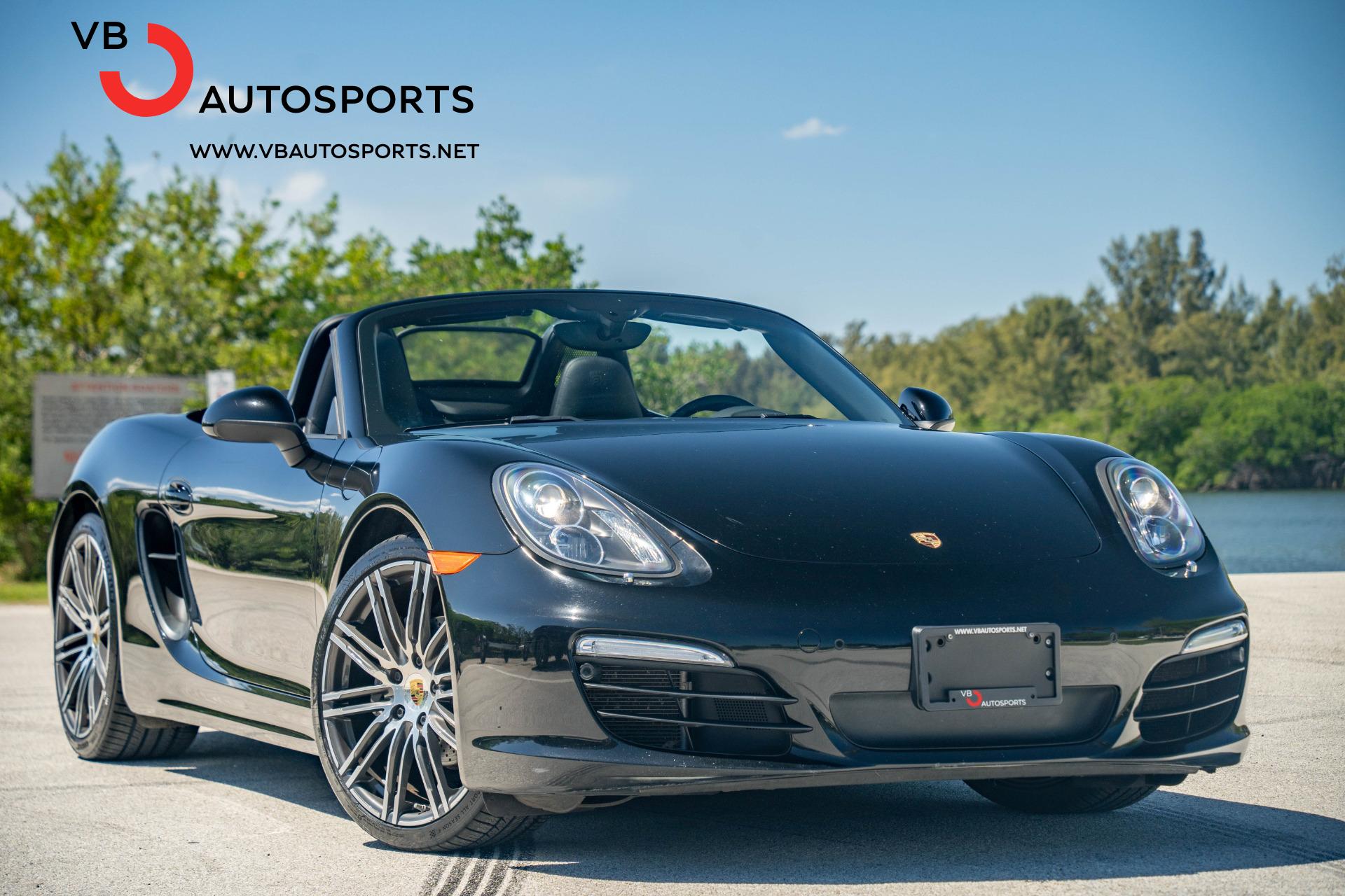 Pre Owned Porsche Boxster Black Edition For Sale Vb