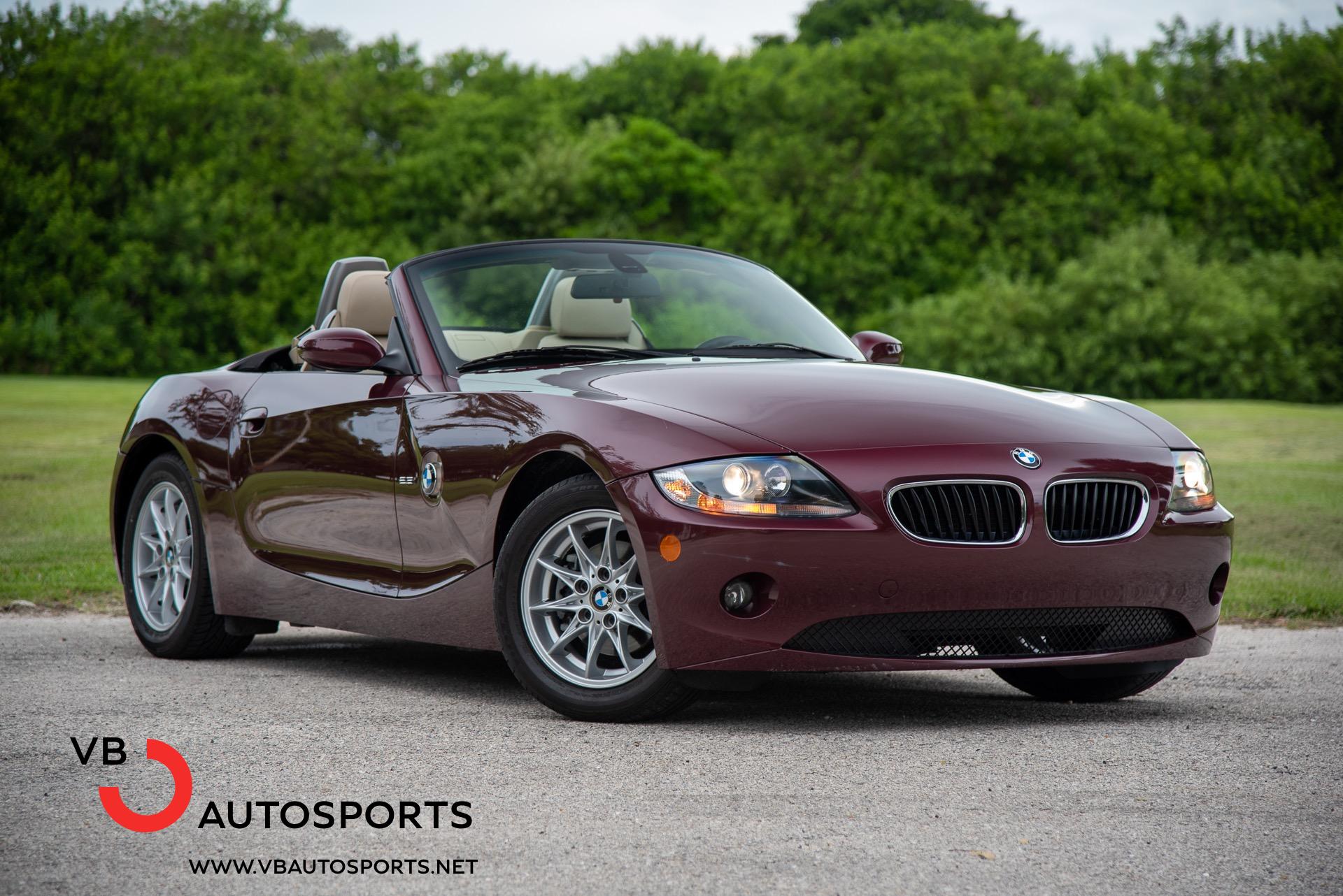 Used 05 Bmw Z4 2 5i For Sale Sold Vb Autosports Stock Vb124