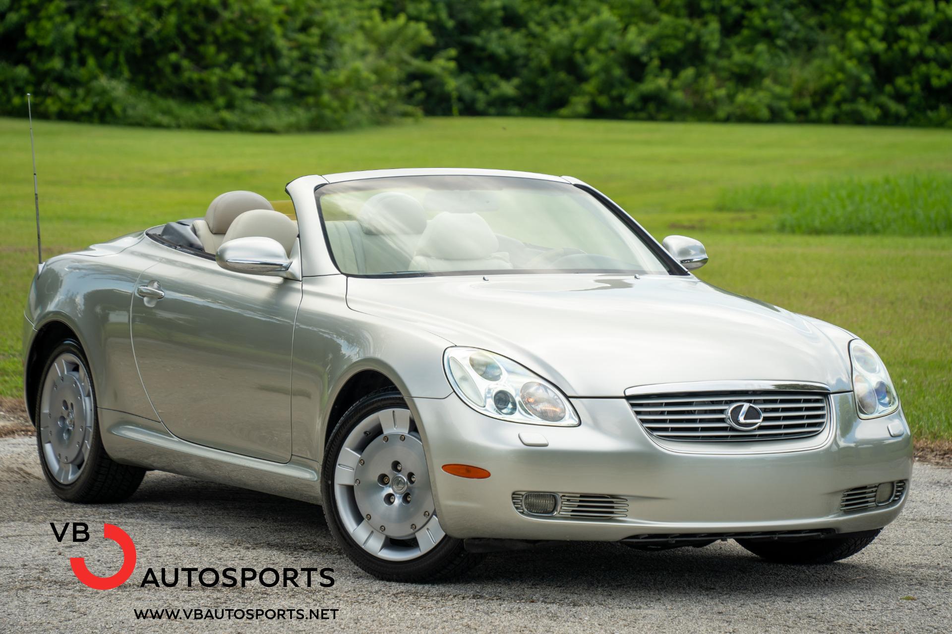 Pre-Owned 2002 Lexus SC 430 For Sale (Sold) | VB Autosports Stock #VB208A